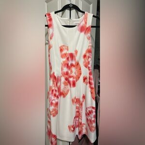 Calvin Klein Pink Sleeveless Midi Sundress